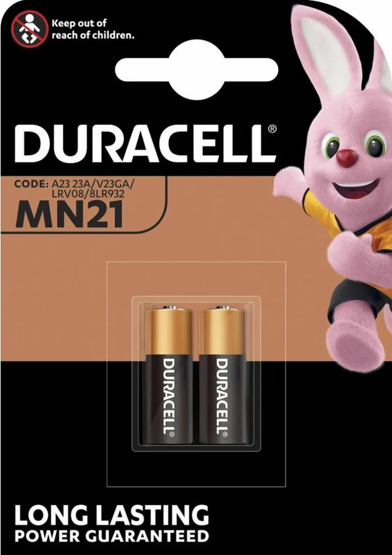 Duracell MN21 Batterijen - A23 - 12V - 2 stuks - Alkaline
