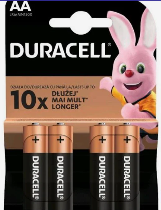 Duracell AA Batterijen - LR6 - 4 stuks - Duralock - Langdurige Energie