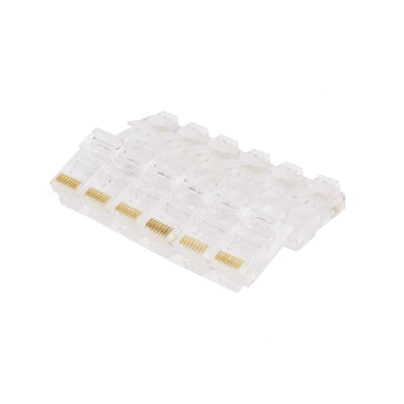 Benson UTP RJ45 Connectors - 12 stuks - CAT5e - Netwerkpluggen