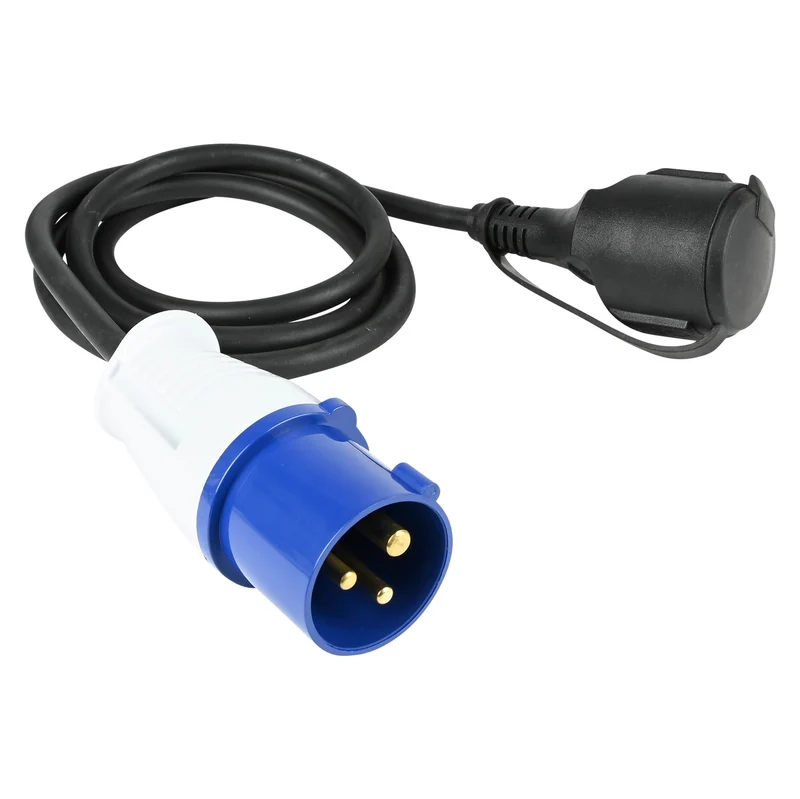 Benson CEE Verloopkabel Contra - 1,5 meter - H07RN-F - 3680W - Buitengebruik