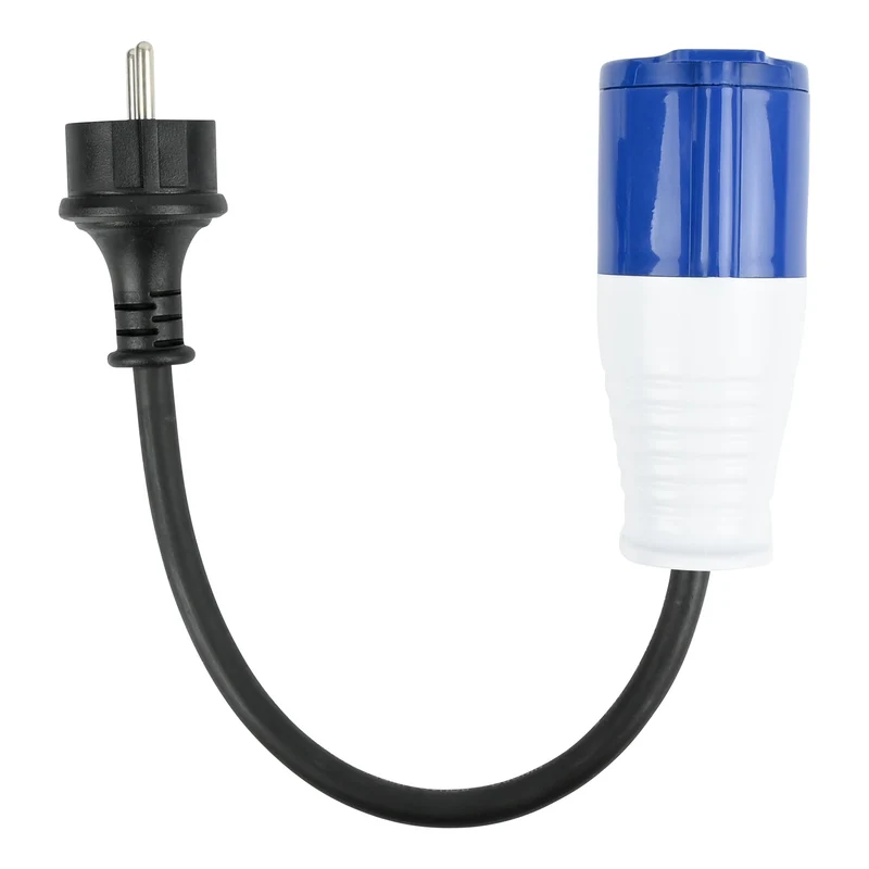 Benson Verloopkabel Schuko naar CEE – IP44 Spatwaterdicht – Neopreen – 230V