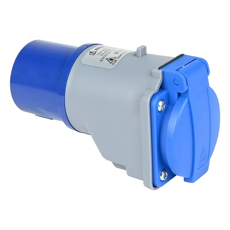 Benson CEE naar Randaarde Verloopstekker – Compact – IP44 Spatwaterdicht