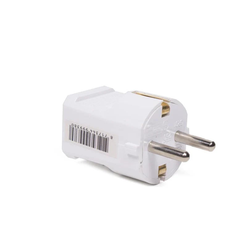 Benson Randaardestekker – Wit – PVC – 16 Ampère – 3500 Watt