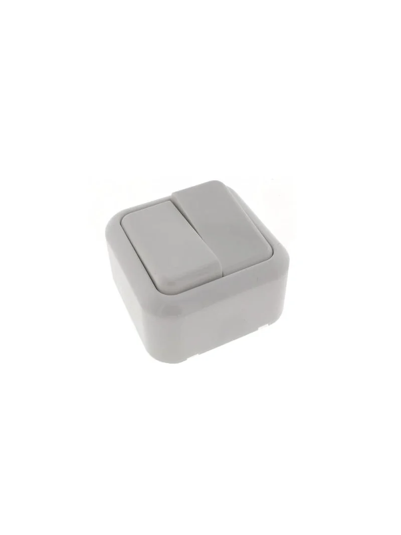Benson Opbouw Wisselschakelaar – Wit – 250V / 10A – IP20