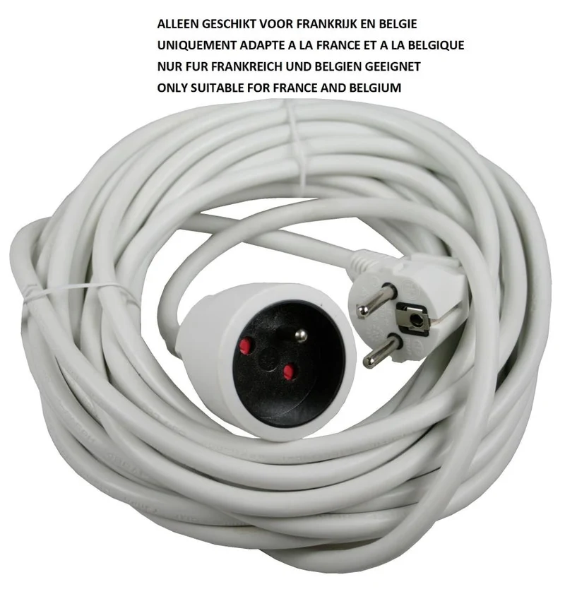 Benson Verlengsnoer Type E – 10 meter – 3G1.5mm² – 3500W