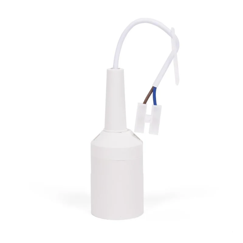 Benson Verhuisfitting E27 – Wit – Inclusief Kroonsteen & Ophangoog