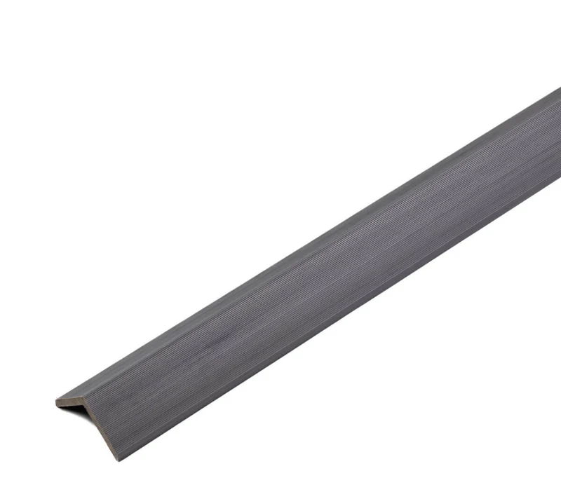 Afwerkprofiel Buitenhoek – Composiet Gevelbekleding – Zwart Eiken – 290 cm