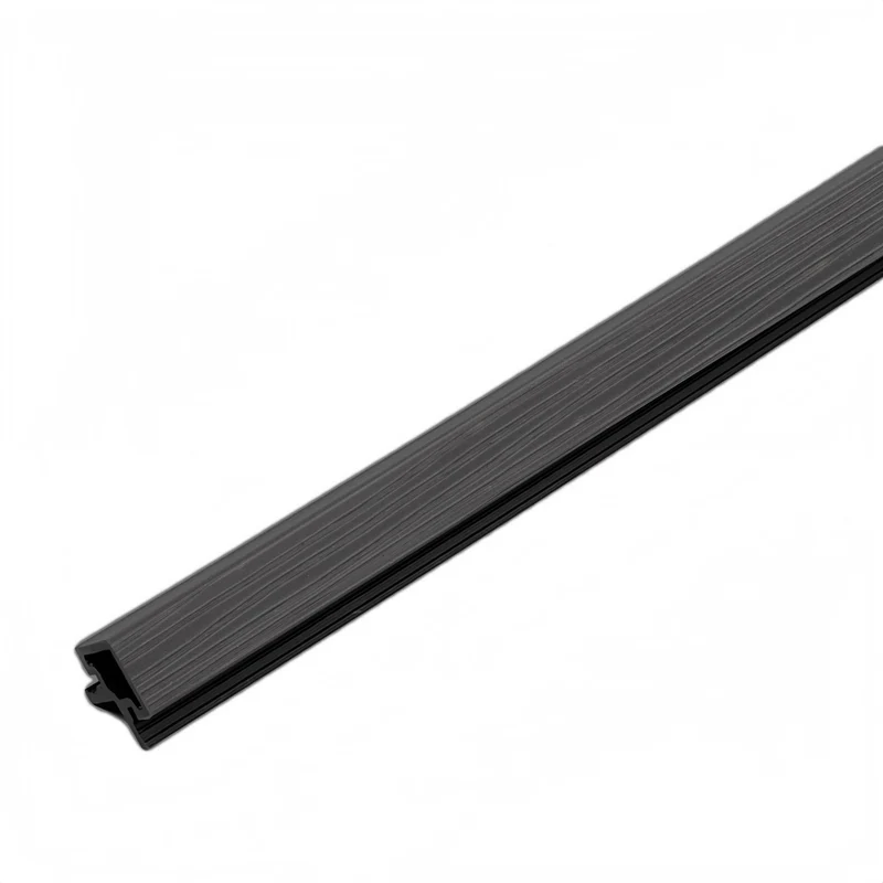 Hoekprofiel Buitenhoek – Composiet Gevelbekleding – Zwart Eiken – 290 cm