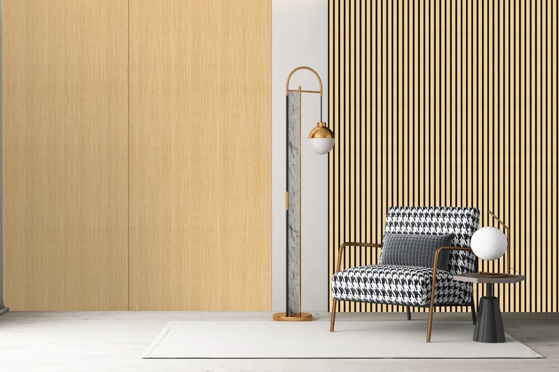 Decor Paneel – Naturel Eiken – Akoestisch Wandpaneel – 280 x 60 cm