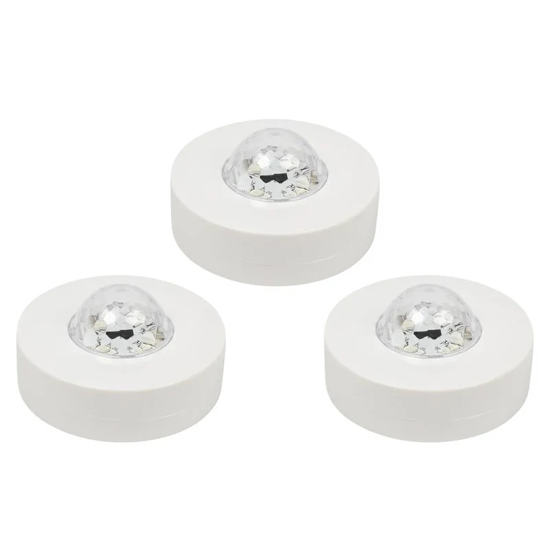 Benson LED Disco Party Licht – Set van 3 – RGB LED – Met Afstandsbediening