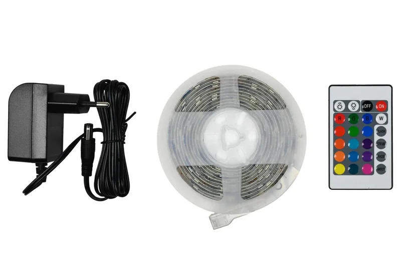 Benson Flexibele LED Strip RGB – 3 Meter – 9 Watt – Inclusief Afstandsbediening