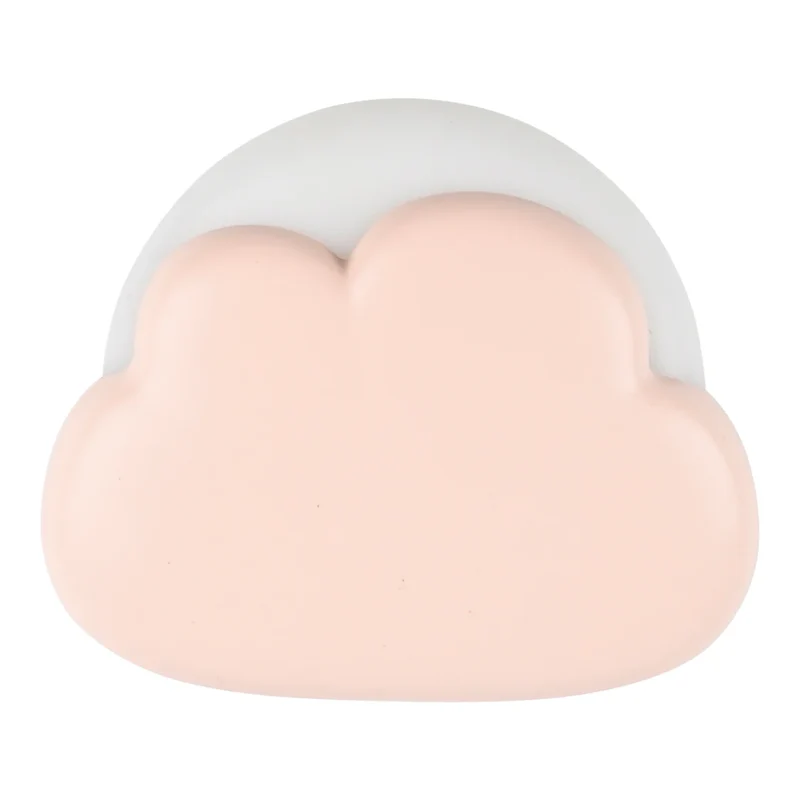 Benson Oplaadbare Wolk Nachtlamp – Roze/Wit – 3 Lichtstanden – Compact Design