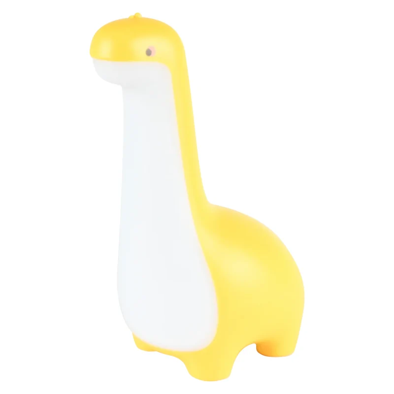 Benson Dinosaurus Nachtlamp – Geel – Dimbaar – Warm Licht – USB Oplaadbaar