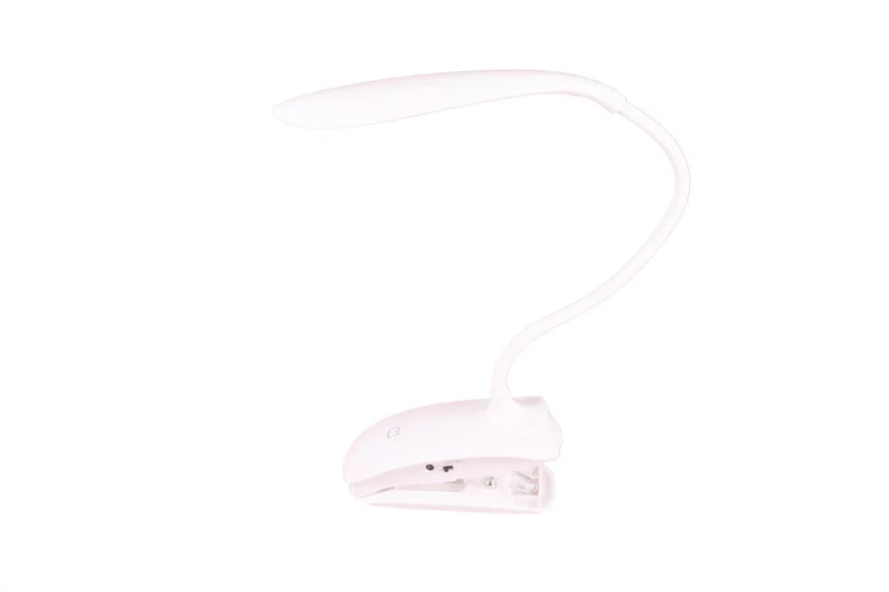 Benson Flexibele LED Klemlamp – 3 Lichtstanden – Touch Bediening – USB Oplaadbaar