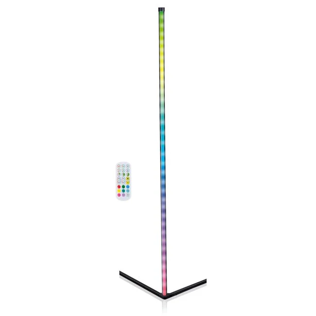 Benson Luxe LED Hoeklamp – 140 cm – RGB & Wit – Muziek Sync – Dimbaar – Afstandsbediening