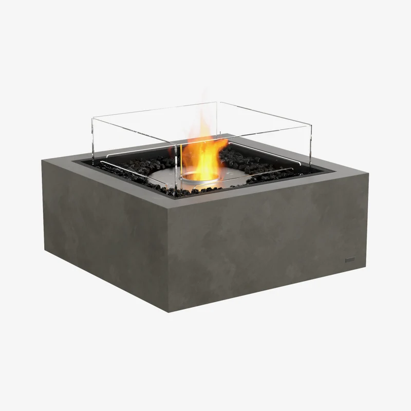 EcoSmart Fires Base 30 | Compacte Vierkante Bio-ethanol Vuurtafel