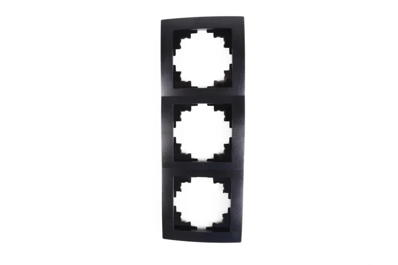 Benson 3-voudig Afdekraam – Zwart – 223 x 81 mm