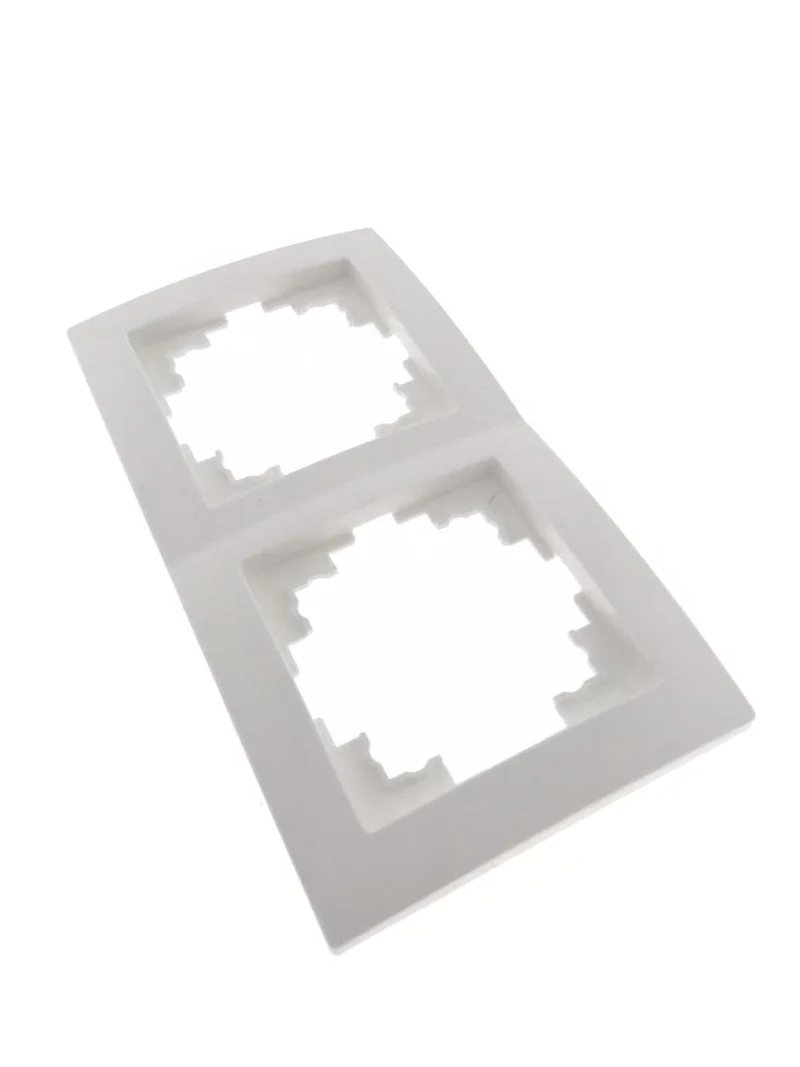 Benson Dubbel Afdekraam – Wit – 152 x 81 mm