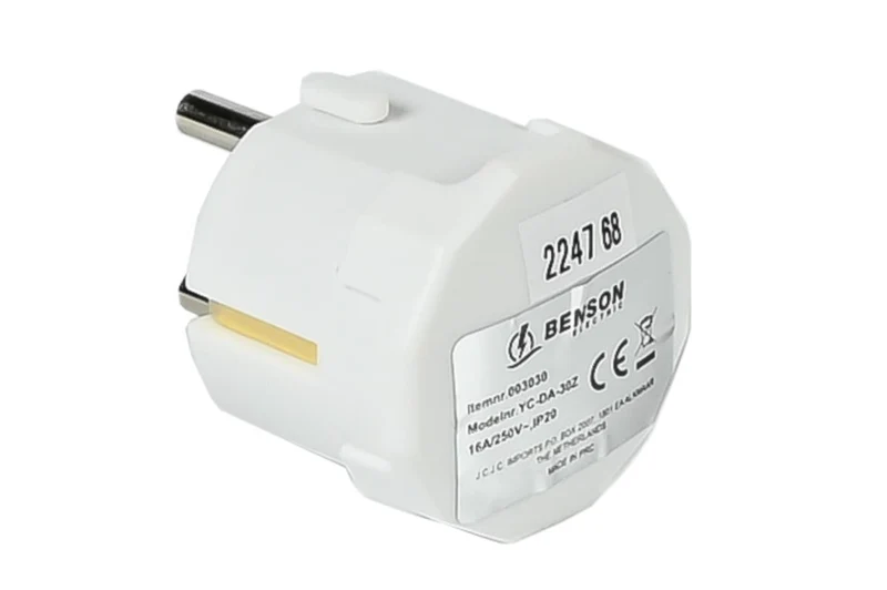 Benson Haakse Randaardestekker – Wit – 3500 Watt
