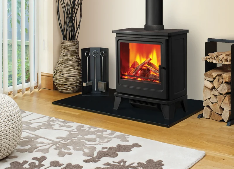 Fair Fires Solution Blackthorn Stove elektrische vrijstaand haard