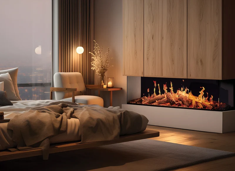 Fair Fires Solution TrueFlame 1500 LCD - elektrische haard