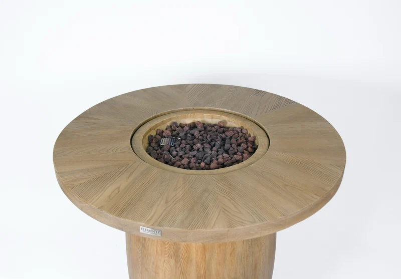 Lafite Vuurtafel op Gas – Houtlook | Elementi