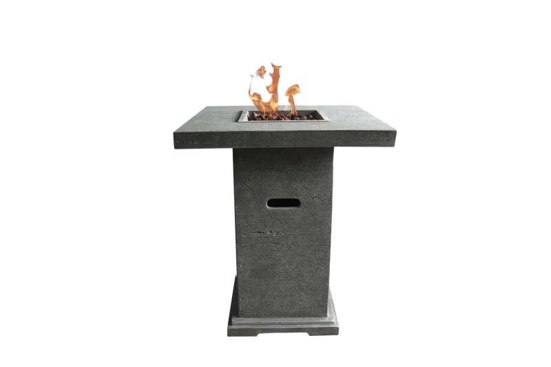 Montreal Vuurtafel op Gas – Light Grey | Elementi