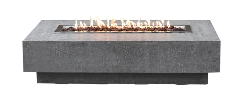 Hampton Vuurtafel op Gas – Light Grey | Elementi
