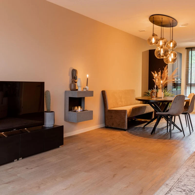 Xaralyn Nova bio-ethanol wandhaard voor wandmontage