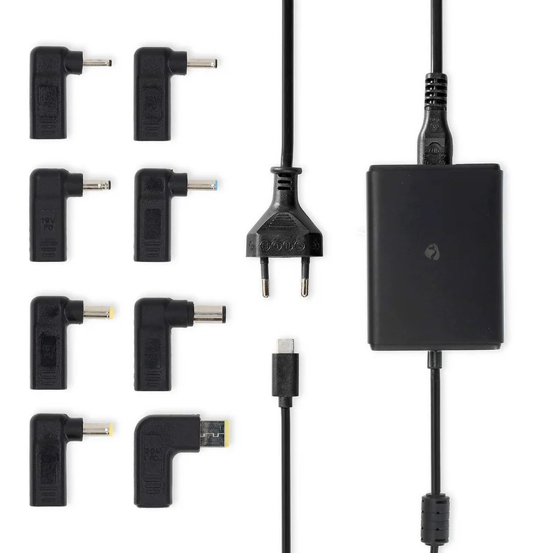 Notebook-Adapter GaN - 100W - 5 / 9 / 12 / 15 / 20 V DC