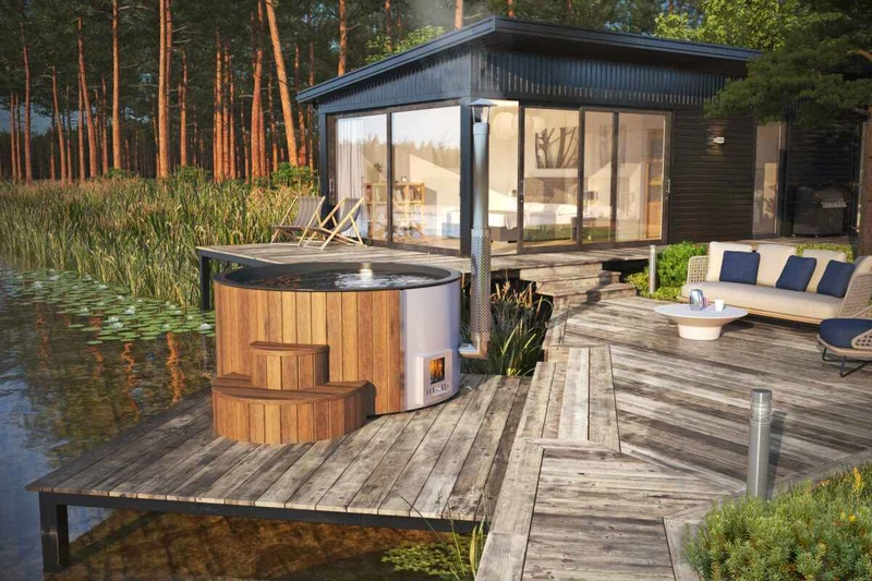 Vilnius Wooden Hot Tub for 6-8 people-WT