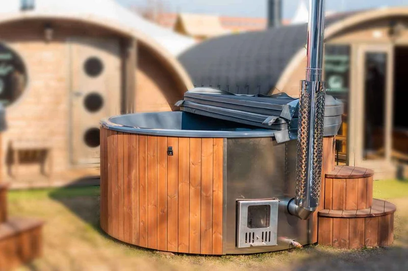 København Wooden Hot Tub voor 6 personen-WT