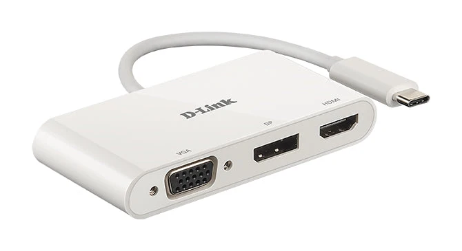 D-Link Dub-V310 Usb-C 3-Port Video Adapter