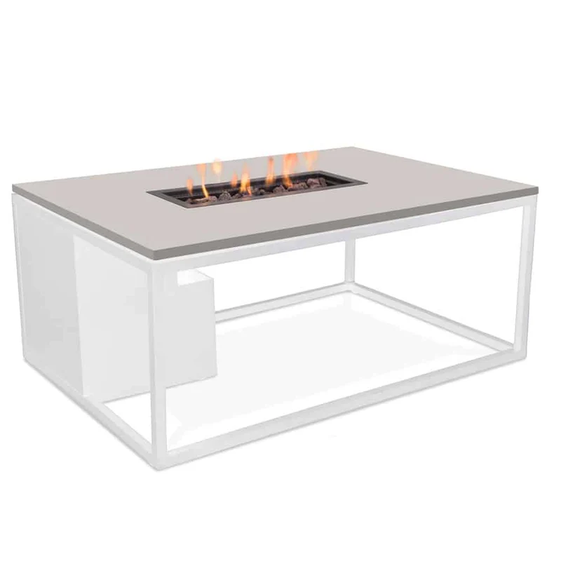 Cosi Fires - Vuurtafel Cosiloft white / grey (120cm)