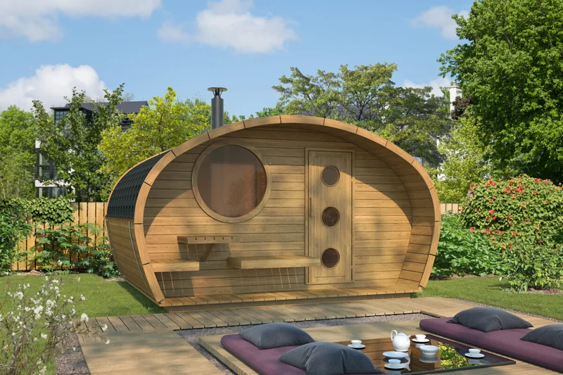 Reykjavík 2-Room Large Outdoor Sauna