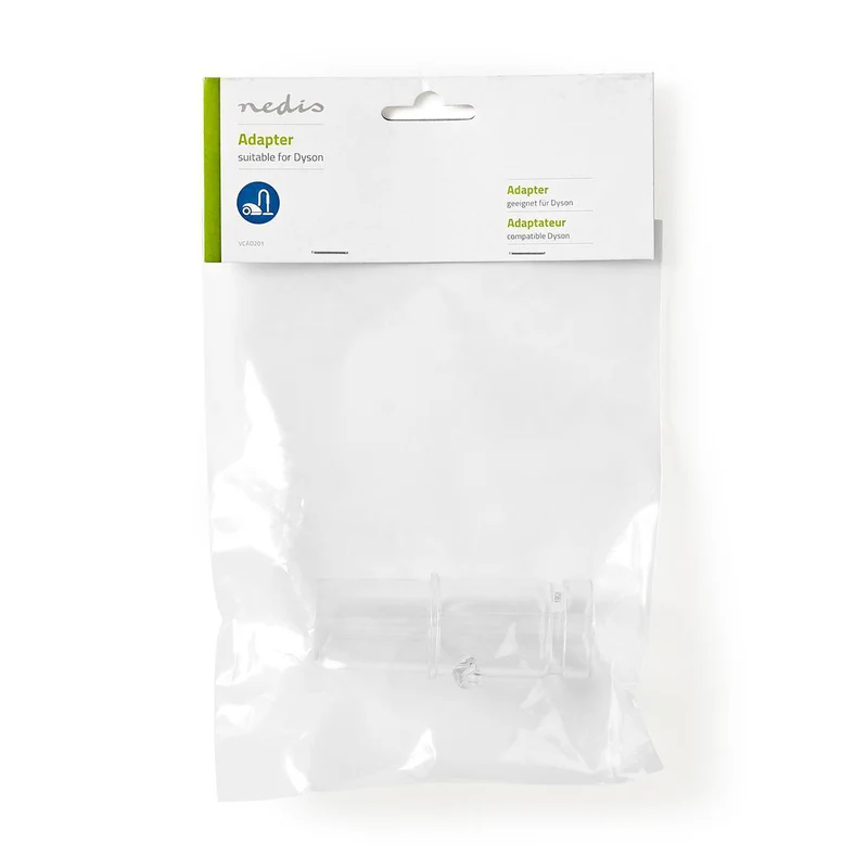 Adapter voor Stofzuiger 32 mm - Geschikt voor: Dyson - Transparant