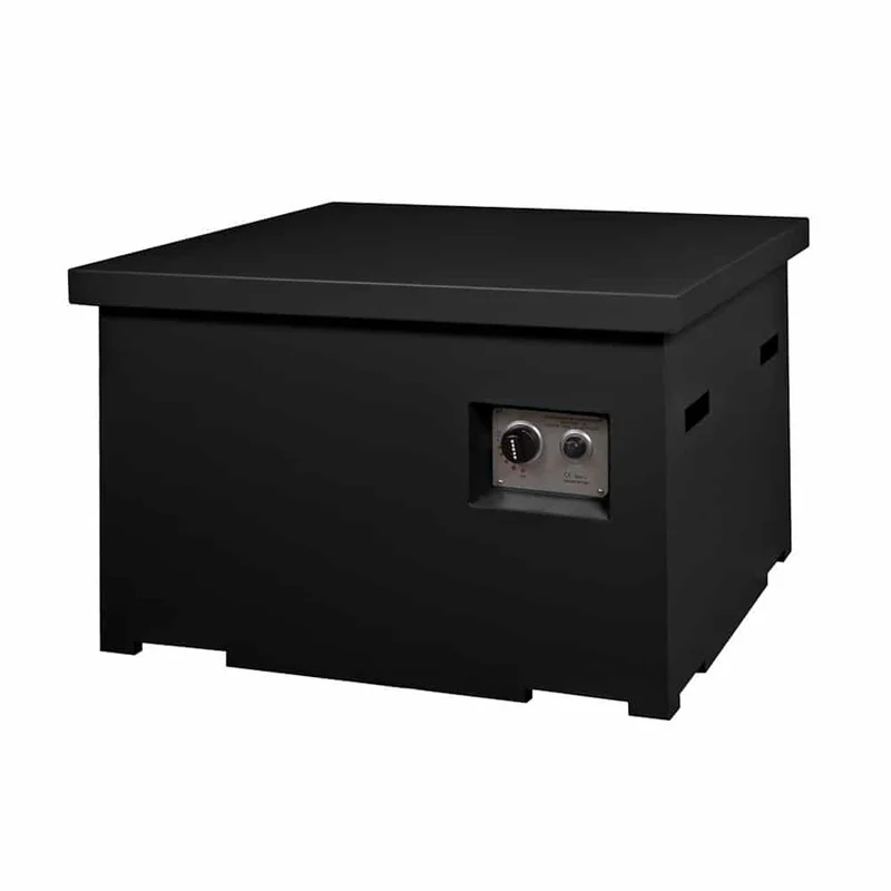 Cocoon Table - Vierkant zwart