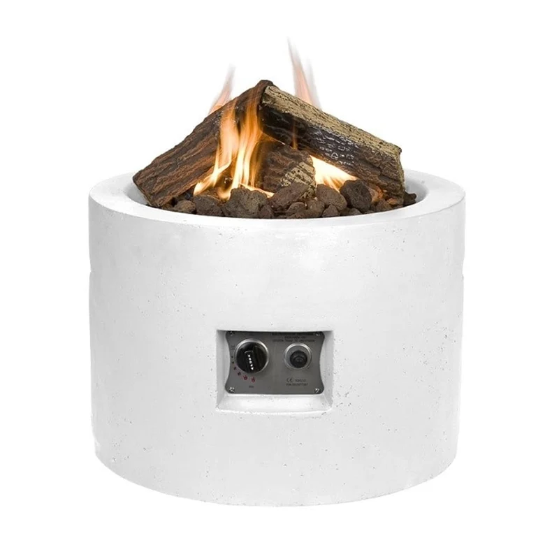 Cocoon Table - Rond wit