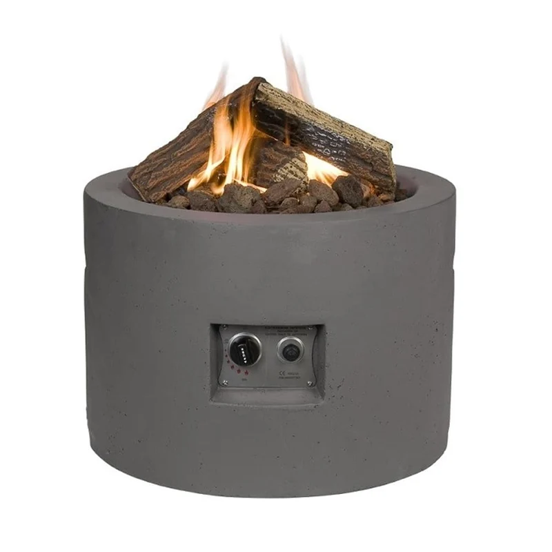 Cocoon Table - Rond taupe