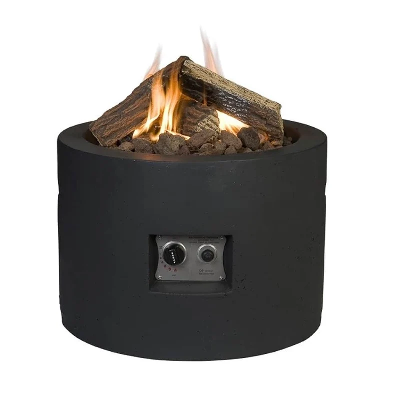 Cocoon Table - Rond zwart
