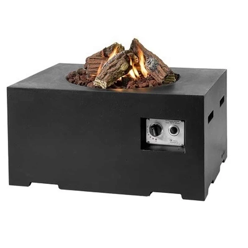 Cocoon Table - Rechthoek klein zwart