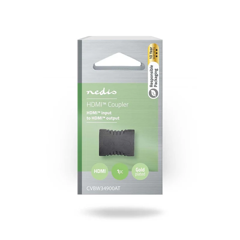 HDMI™-Adapter HDMI™ Output - HDMI™ Output - Verguld