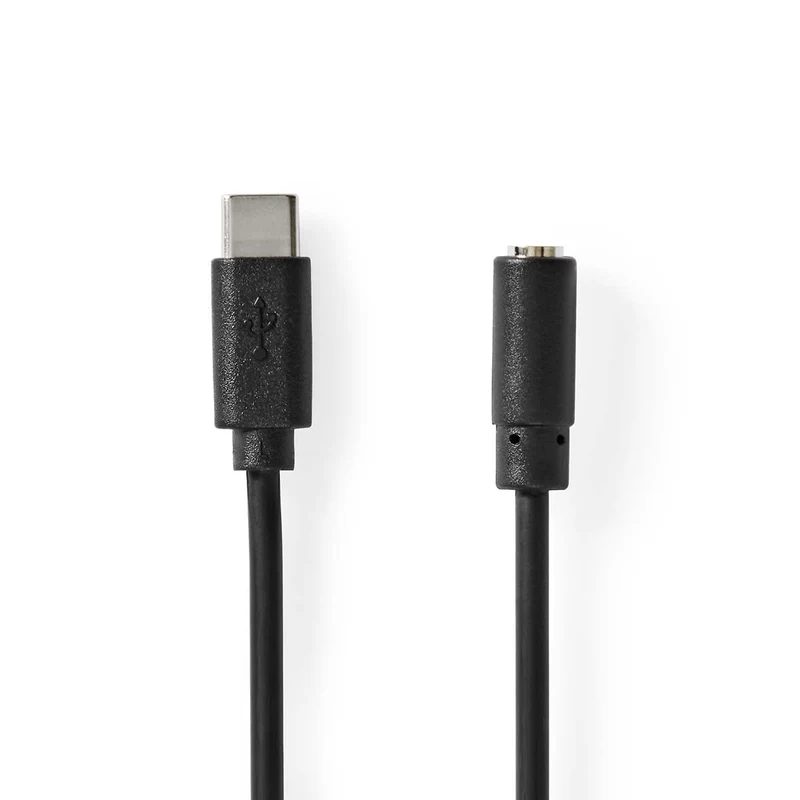 USB-C™ Adapter USB 2.0 - USB-C™ Male - 3,5 mm Female