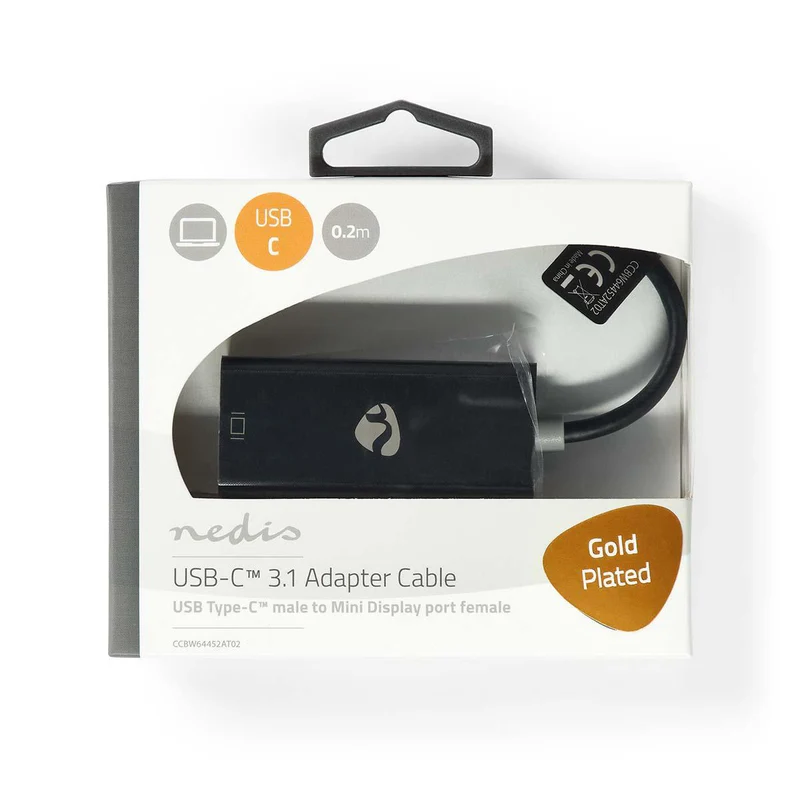 USB-C™ Adapter USB 3.2 Gen 1 - USB-C™ Male - Mini DisplayPort Female