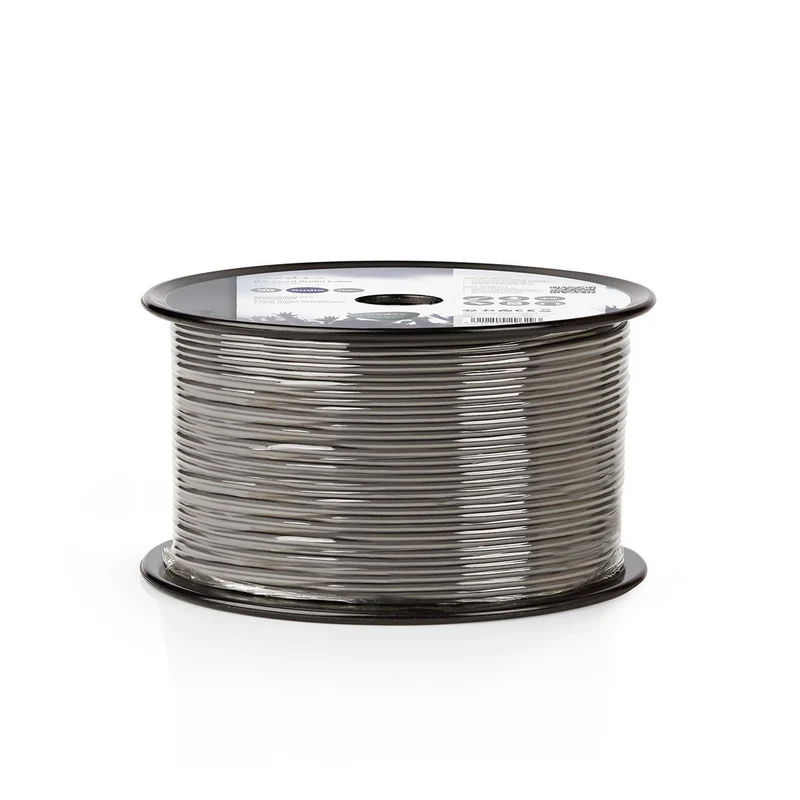 Audiokabel 2 x 0.16 mm² - Koper - 100m