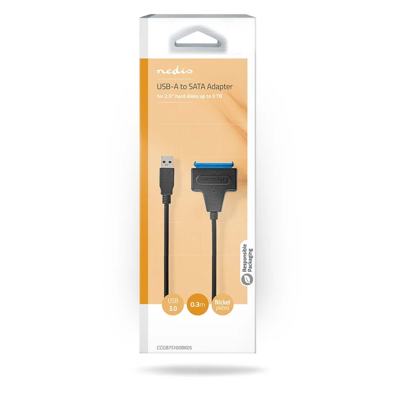 Hardeschijfadapter USB 3.2 Gen1 - 2.5" - SATA l, ll, lll