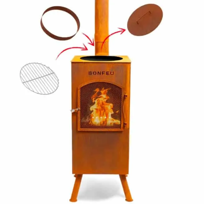 BonFeu - BonCarre QLP roest (Ø 35 cm)