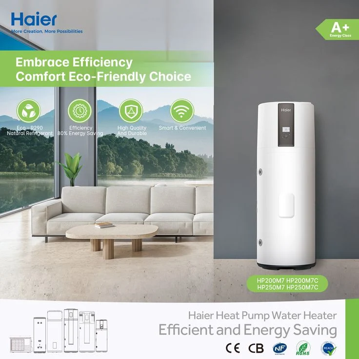 Haier M8 Warmtepomp Boiler 110 liter A+ R290 (KA28670-€725)