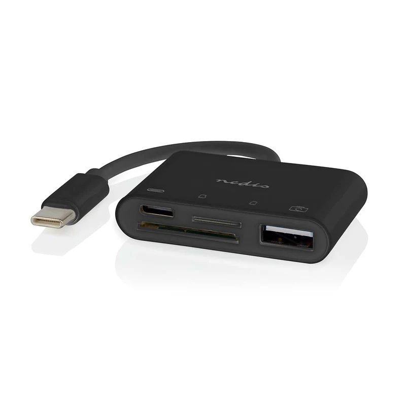 USB-Hub 1x USB-C™ - 1x USB A / 1x USB-C™ - 4-Poorts poort(en)