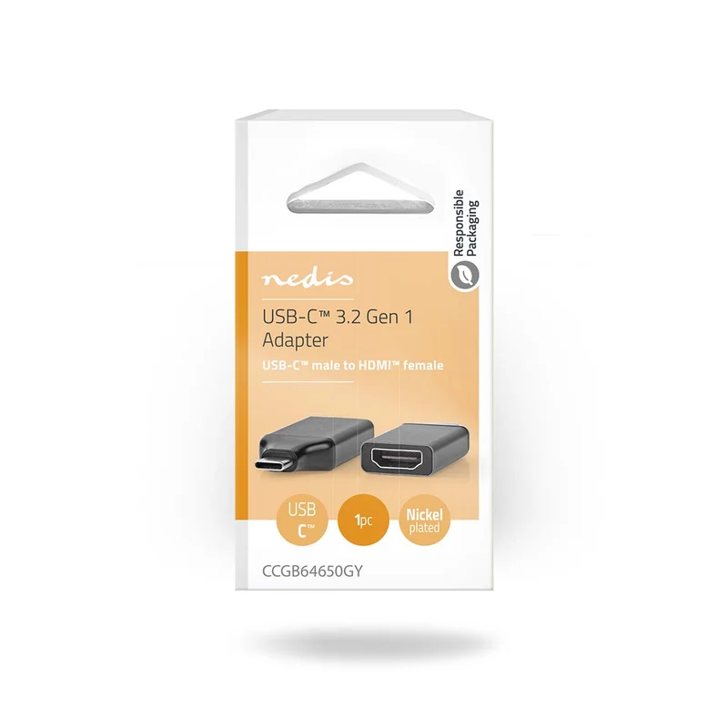 USB-C™ Adapter USB 3.2 Gen 1 - USB-C™ Male - HDMI™ Output